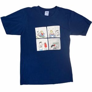Blue Vintage Sponsor T-Shirt